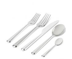Alessi Posate Set Amici 5 pezzi – in acciaio inox lucido bg02s5 Design Big Game
