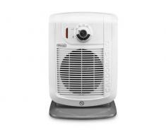DeLonghi HBC3030 Termoventilatore Caldobagno, 2200 W, Plastica, Bianco