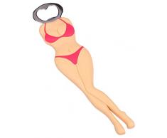 Thumbs Up Apribottiglie Bikini, in Alluminio, 4,5, Multicolore, 4.5 x 20.5 x 0.5 cm