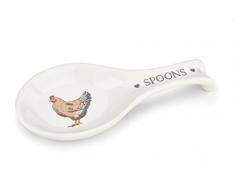 Cooksmart Farmers Kitchen Spoon Rest Poggia Cucchiaio