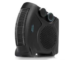 cecotec Termoventilatore Verticale E orizzontale Ready CALDO 9700 Dual 2000 W, 3 modalità, protezione surriscaldamento, anti-gelo, sensore antiribaltamento