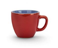 TAZZA CAFFE 80 ML CREMA SHINE ROSSO