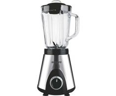 Bastilipo BVA-700-inox Frullatore da tavolo, 700 W, 1,5 litri, acciaio inox, 2 velocità, grigio