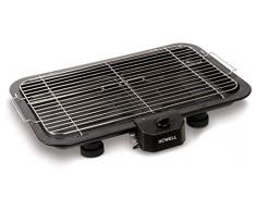 HOWELL HB622 Barbecue, Acciaio, Nero