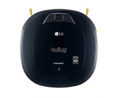 LG Electronics VRE 610 BKC Floor Care Robot Aspirapolvere (Rilevamento spazio tramite il sistema Single-Camera, 2 modalità di pulizia, incluso tappeto) Oceano Nero