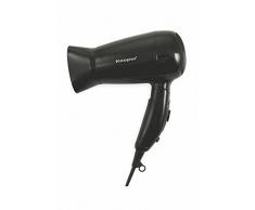 Galileo Casa 2403945 Travel Asciugacapelli da viaggio, Nero