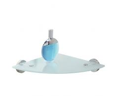 Tiger Boston Mensola Angolare, Acciaio Inox Lucidato, 25,4 x 5 x 25,4 cm