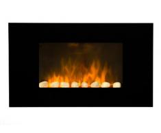 Cheminarte 43 - Camino elettrico nero (2000 w, 96,5 x 62,5 x 22 cm), colore