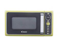 Candy DIVO G25CG Forno Microonde Con Grill, Combinato, 25 Litri, 900 W, Libera Installazione, 6 Programmi Automatici, Verde, 42.5x48.3x28.1cm