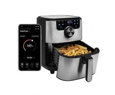 Princess Friggitrice ad Aria 182037, 1500 W, 4.5 Litri, Acciaio Inossidabile, 4,5 Litri (Smart)