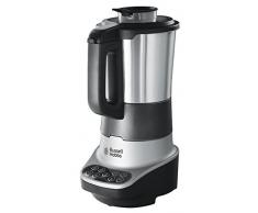 Russell Hobbs 21480-56 Preparatore di Zuppe, Bicchiere Acciaio Inox, 1.75/1.4L, 8 Programmi, Motore 400W, Acciaio Satinato