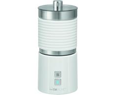 Clatronic SM 3654 Montalatte, Contenitore in acciaio inox, per schiuma a caldo e a freddo bianco