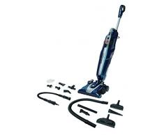 Hoover 39600714, H-Pure 700 Steam HPS700 011, aspirapolvere Multifunzione 2in1 Che aspira e pulisce a Vapore contemporaneamente o separatamente, Deep Shiny Blue, 1700 W, 81 decibeles