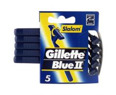 Gillette Blue II Rasoio Usa e Getta - 5 Pezzi