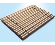 Ideenreich 19637-1 Scendibagno e stuoia da sauna in legno ayous