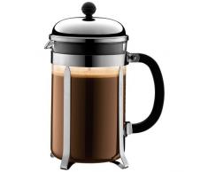 Bodum Chambor Caffettiera da 12 tazze, colore: Nero