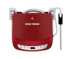George Foreman 24001-56 Bistecchiera, 1440 W, Plastica, Rosso
