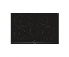 Siemens EH875FFB1E piano cottura Nero, Acciaio inossidabile Incasso A induzione
