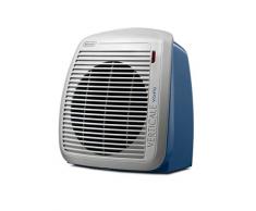 DeLonghi HVY1020 Termoventilatore, Plastica, Grigio/Blu