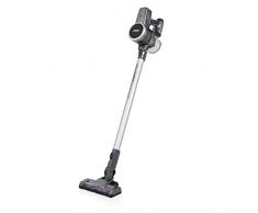 Princess 339480 Silencio elettrica Cordless 01.339480.01.001, Aspirapolvere, Grigio, 65 decibeles