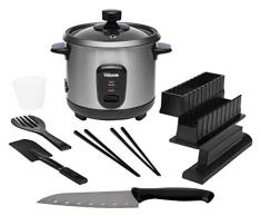 Cuociriso Tristar RK-6140 – Capacità 0,6 litri – Kit per sushi incluso gratuitamente