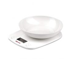 Girmi PS01 Bilancia da Cucina, 0 W, Plastic, Bianco