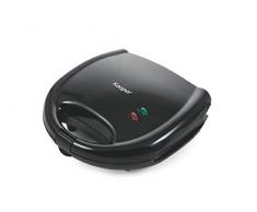 tostiera nera satinata 750 w