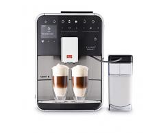 Melitta Barista Smart T Libera installazione Macchina per espresso 1.8L Nero, Acciaio inossidabile