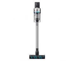 Samsung Aspirazione Jet Aspirapolvere Senza Fili, 200 W, 6 Accessori, Base Self Standing, Aqua ChroMetal