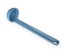 Venn Kitchen Mestolo in silicone Mestolo 10.6-Inch Blue