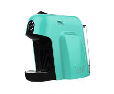 Bialetti Smart Macchina da Caffè Espresso per Capsule in Alluminio sistema Bialetti il Caffè dItalia, 1200 W, Azzurro