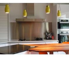 Credenza in acciaio inox per cucina/fondo della cappa, acciaio inox spazzolato