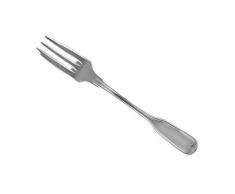 PINTI Set 12 Forchettine Inox Vittoriale Vintage Posate Arredo Tavola