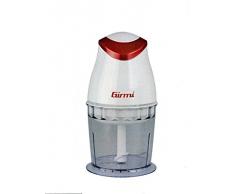 Girmi Tr01 Frullatore Tritatutto, 350 W, Plastic, Bianco/Rosso