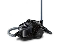 Bosch BGS1UPOWER, Aspirapolvere a Carrello Senza Sacco, Nero, 79 decibeles