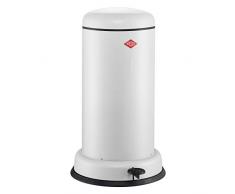 Wesco 134 531-74 - Pattumiera Baseboy con ammortizzatore, in acciaio INOX, 20 litri