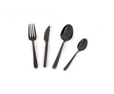 Barazzoni Set posate 24 pezzi Malachite titanio