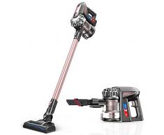 Proscenic P8 Plus Aspirapolvere senza Fili Potente 16000Pa, Scopa Elettrica Portatile, Ricaricabile a Batteria Autonomia 35 minuti, 3 Spazzole per Pulizia di Peli Animali/Pavimenti/Tappeti/Divano