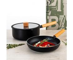 Set di casseruola + padella + coperchio 20 cm Habit QD