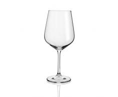Bohemia 4189176 C6 Calice Vino 58 CL Belia, Acciaio Inox