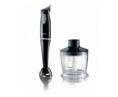 Severin SM 3733 KIT Frullatore con Tritatutto, 300W, Nero/Grigio