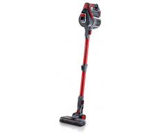 Ariete 2763 Cordless 22V - Scopa Elettrica e Aspirapolvere Portatile, Tecnologia Ciclonica senza Sacco, Batteria al Litio Ricaricabile, 120 W, 0.8 Litri, Plastica, Rosso / Nero