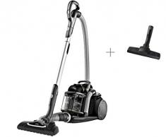 AEG LX7-2-ÖKO Aspirapolvere cilindro senza sacco con contenitore per la polvere da 1,4 litri, 750 Watt, Silenzioso, 9 metri cavo, Nero (ebony schwarz)