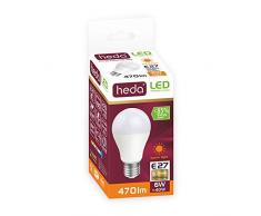LAMPADA LED STD A60 E27 7W 470LM 3000K HEDA