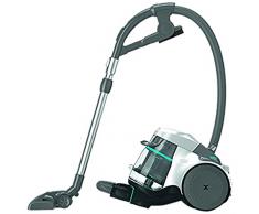 Vax C86-AS-P-E Aspirapolvere Senza Sacchetto con Tecnologia Multiciclonica Air Silence Pet, 800 W, 2.3 Litri, 72 Decibel, Grigio/Blu