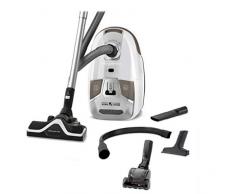 Rowenta RO6357EA Silence Force Compact, Aspirapolvere a Traino con Filo e con Sacco, Silenzioso, Capacità 3.5 l, Potenza 550 W