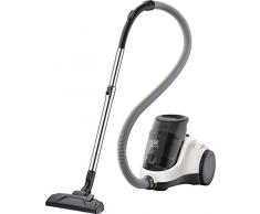 Electrolux EC41-2SW Ease C4 Aspirapolvere Senza Sacco, 700 W, 1.8 Litri, Acciaio, Bianco Morbido