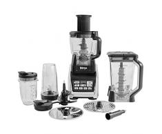 Ninja Nutri BL682EU2 Robot da Cucina con Tecnologia Auto-iQ, 1500 Watts, Nero