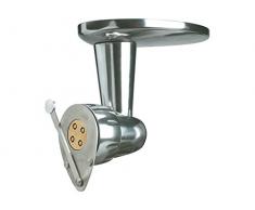 Kenwood KAX910ME Torchio per Impastatrice Planetaria per la Pasta, Innesto Twist Connection System, Adatto a Kenwood Chef serie KVC e KVL, Argento