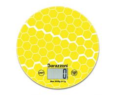 Bilancia da cucina tonda digitale gialla